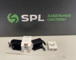 Розетка SPL RJ45 UTP cat.5e, М-45 (1 модуль) 22,5х45мм аналог Legrand